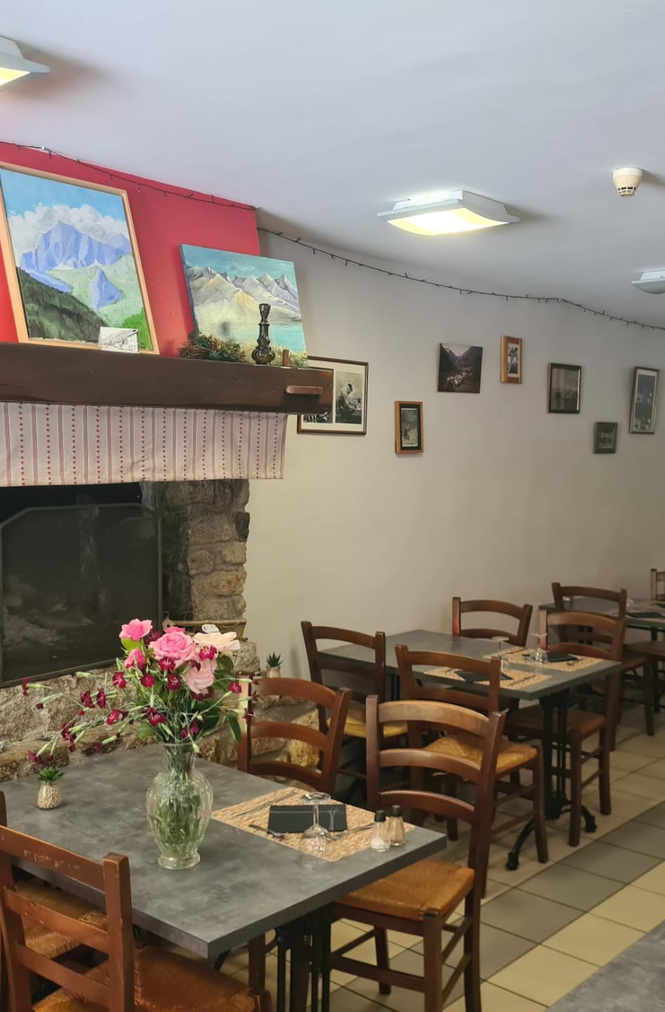 La salle du restaurant des Spijeoles